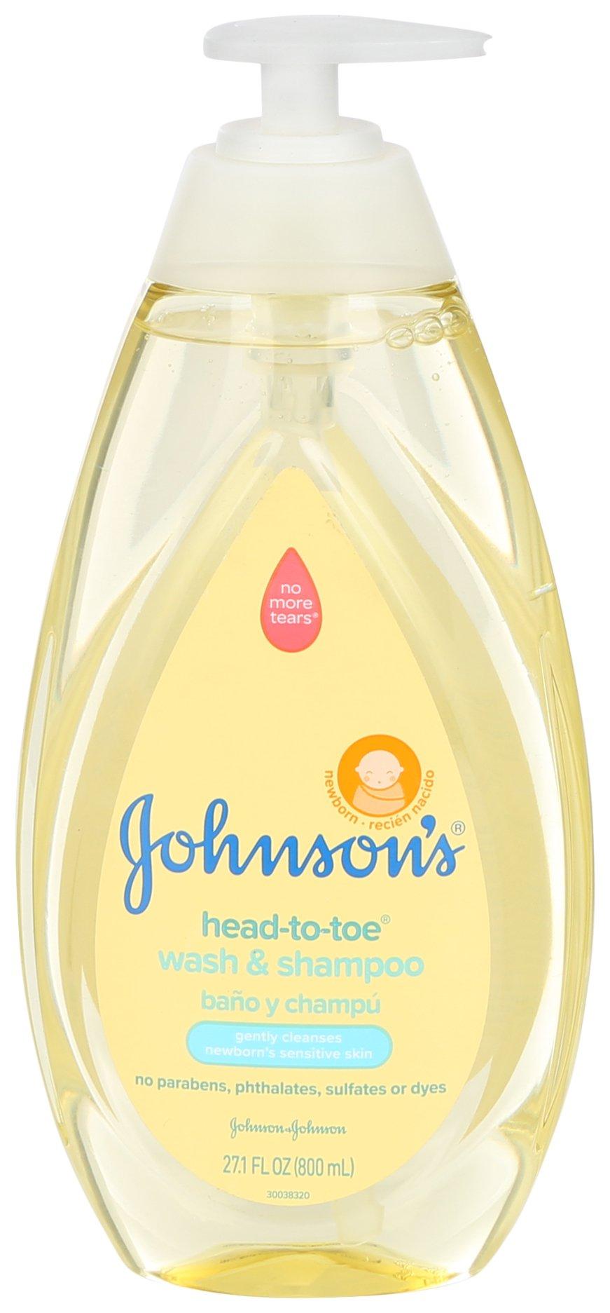 Johnson & Johnson Head-To - Toe Wash &