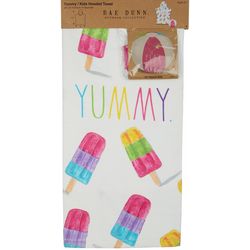 RAE DUNN Baby 2-pc. Popsicles Kids Poncho Towel Set