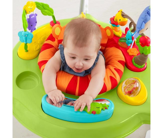 Fisher-Price Baby Tiger Time Jumperoo, Infant Activity Center with Music,  Lights, Sounds, and Early Learning - Yahoo Shopping
