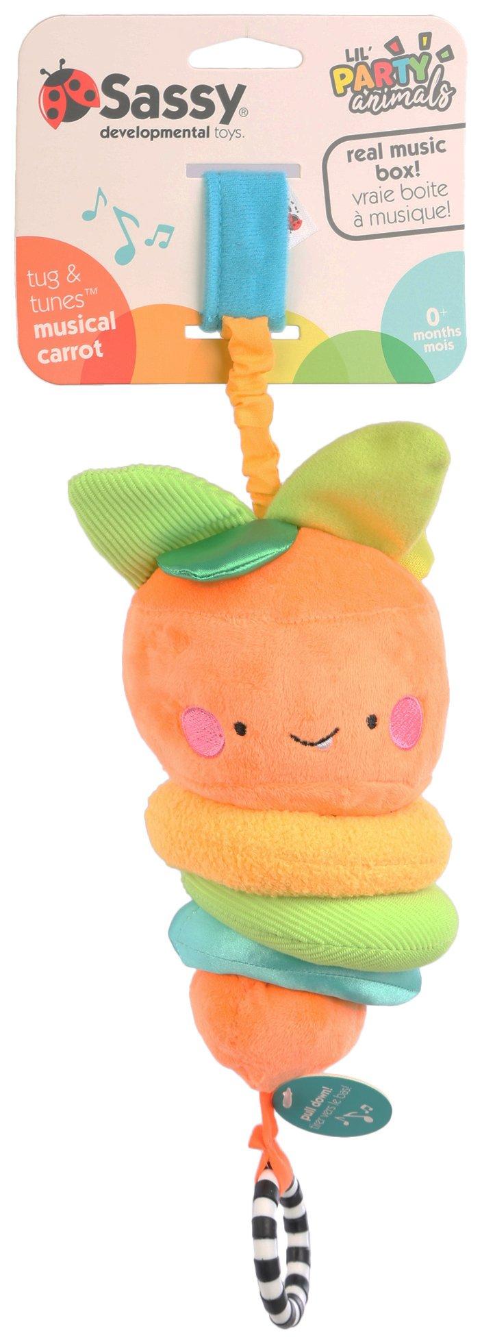 Tug N' Tunes Musical Carrot Toy
