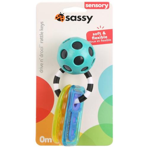 Sassy Drive & Drool Key Toy Set