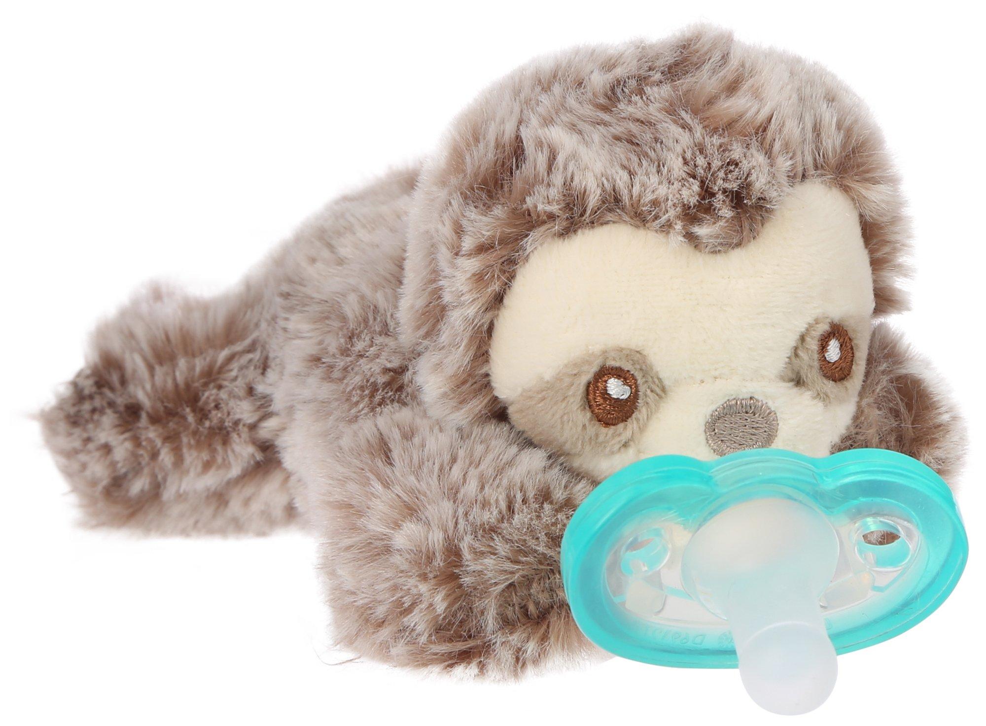 Razbuddy Sloth Plush Pacifier Toy