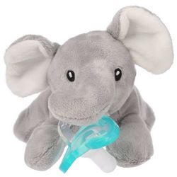 Razbuddy Elephant Plush Pacifier Toy