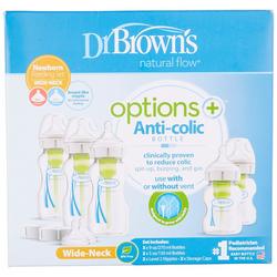 Options+ Anti Colic Wide Neck Baby Bottle Set