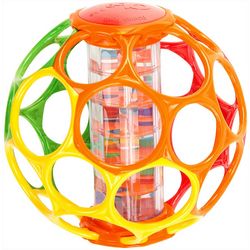 Bright Starts Oball Rolling Rainstick Rattle Toy