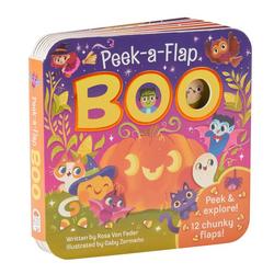 Boo Peek-a- Flap Halloween Board Book
