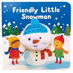 Friendly Little Snowman Finger Puppet Xmas Book