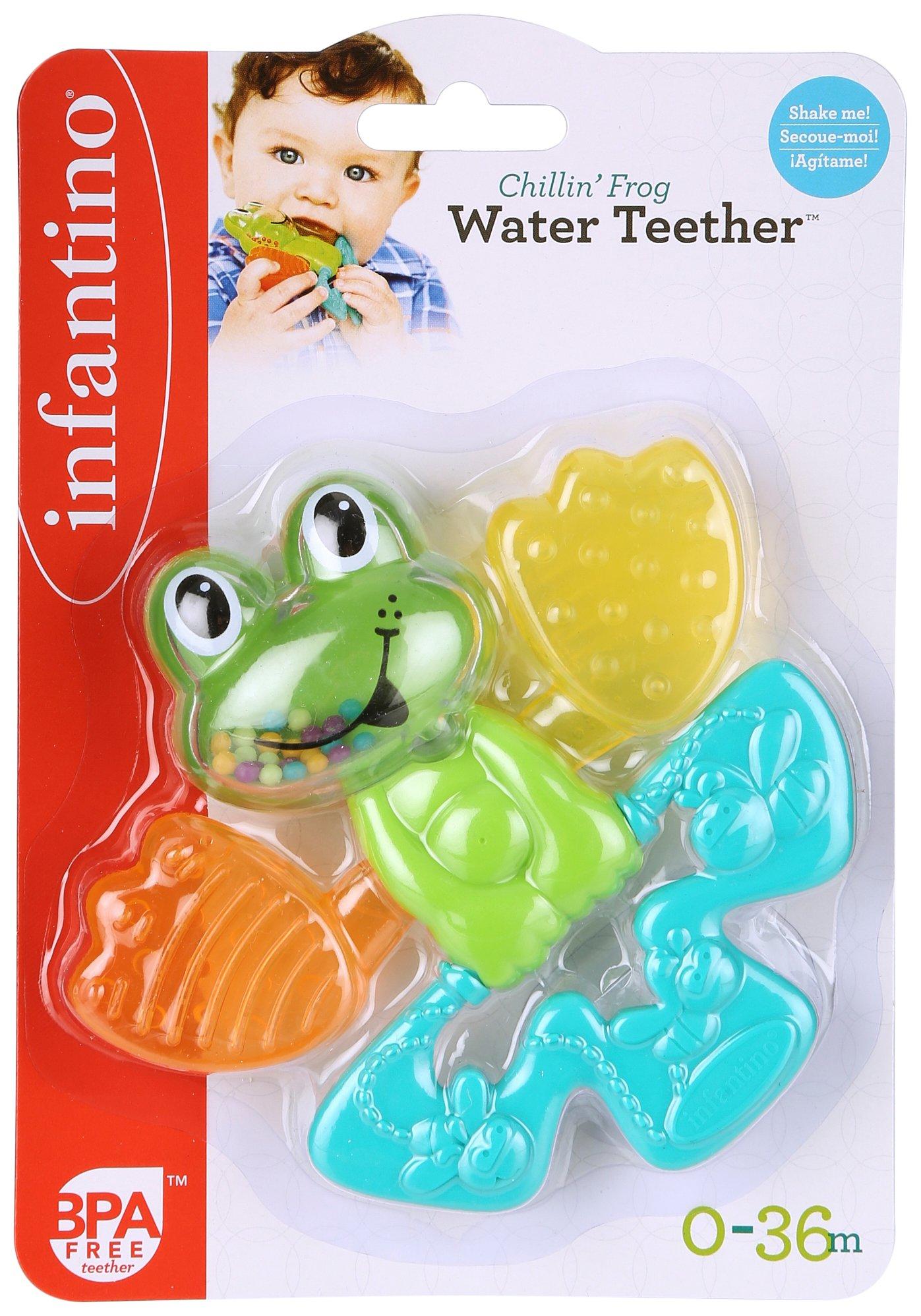 Baby Chillin' Frog Water Teether