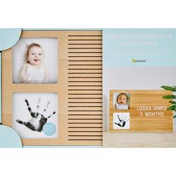 Babyprints Wooden Letterboard Photo Frame