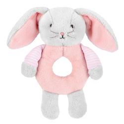 Baby 6 in. Bunny Ring Rattle, Plush Toy