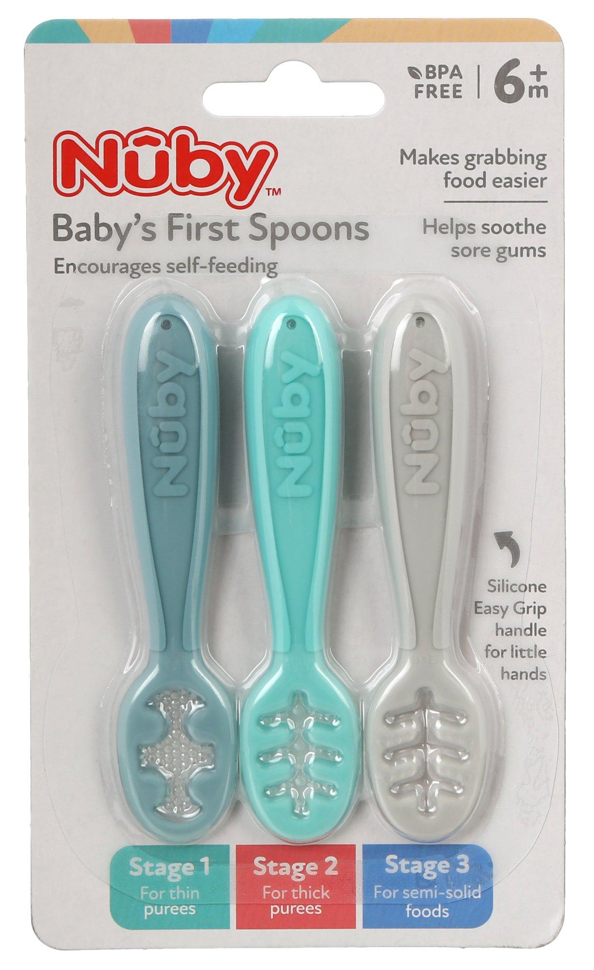 3 pc. 3-Stage Baby's First Spoons Set