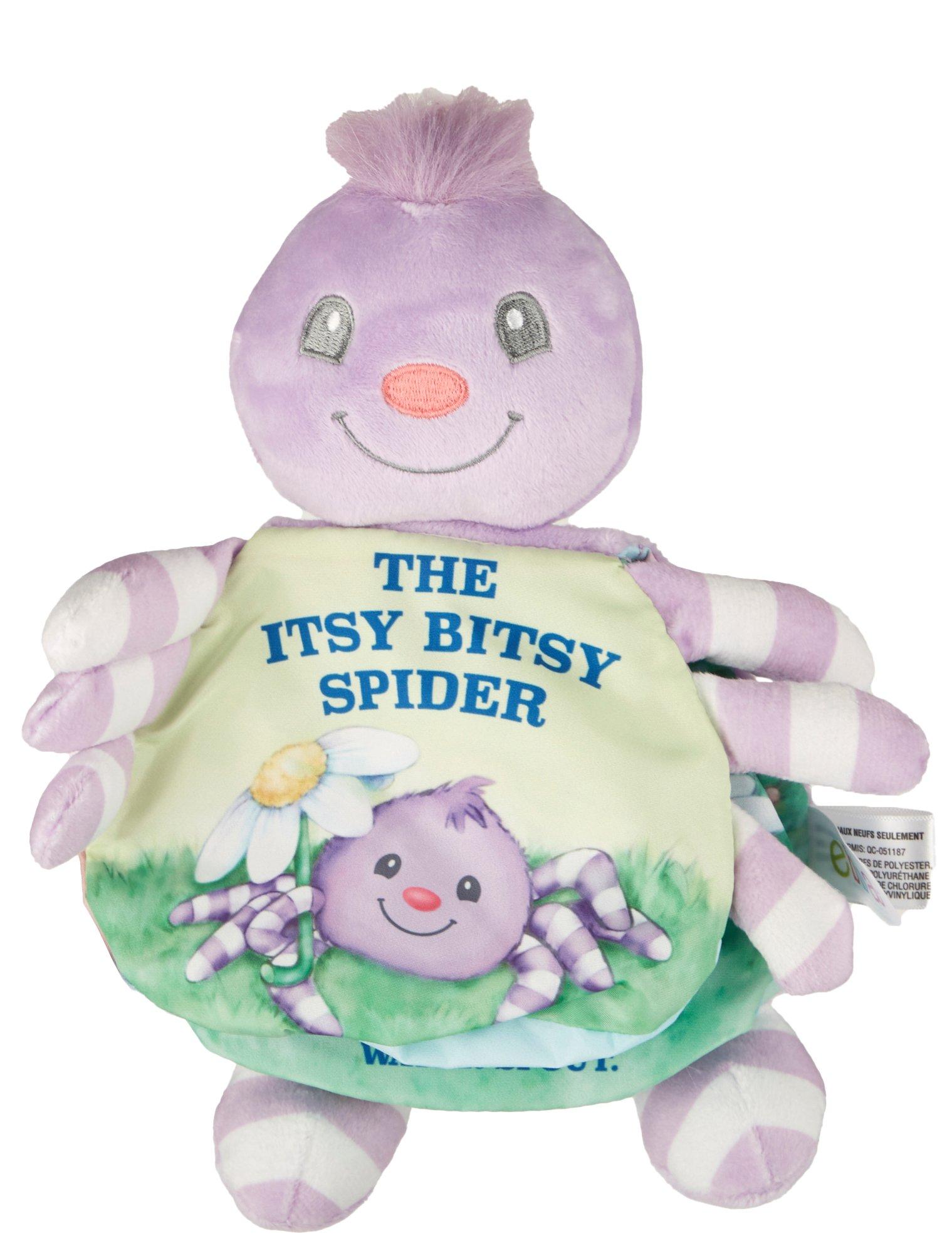 Ebba The Itsy Bitsy Spider Octopus  Plush Book