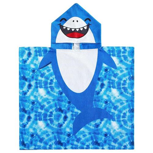 Idea Nouva Hooded Shark Poncho Towel