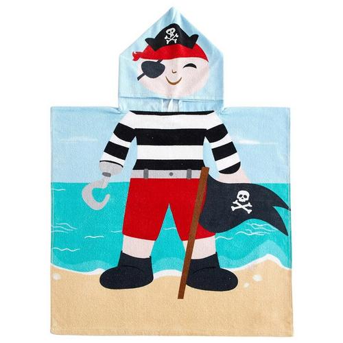 Idea Nouva Hooded Pirate Poncho Towel