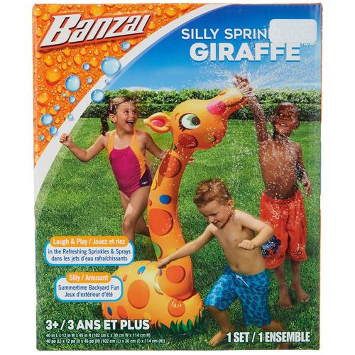 BANZA JR Silly Sprinkling Giraffe Play Set