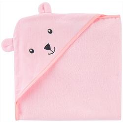Baby Girls Bear Hooded Towel