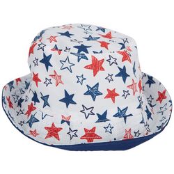 Baby Essentials Unisex Red/White/Blue Bucket Hat