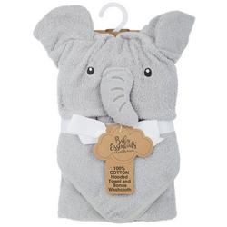 Baby 2-pk. Elephant Hooded Towel & Washcloth Set
