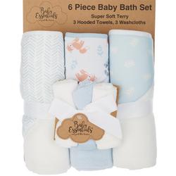 Baby 6-pc. Baby Soft Terry Bath Set