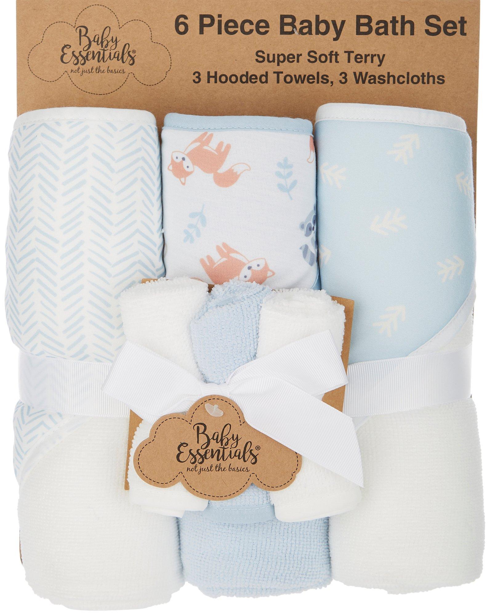 Rene Rofe Baby Bed & Bath Collection Terry Washcloths, 12 Pack 