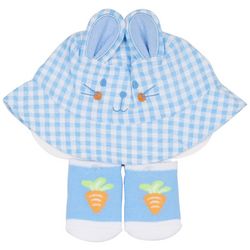 Baby Essentials Baby 2-pc. Bunny Sock + Hat Set