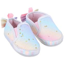 Toddler Girls Glitter Rainbow Sneakers
