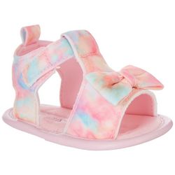 Laura Ashley Baby Girls Rainbow Bow Sandals