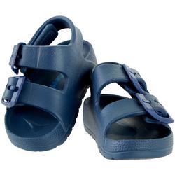 Baby Boys Solid Double Strap Slip-On Sandals