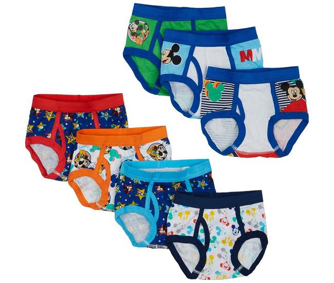 Disney Minnie Mouse Girls Underwear - Briefs 6-Pack Size 4T 