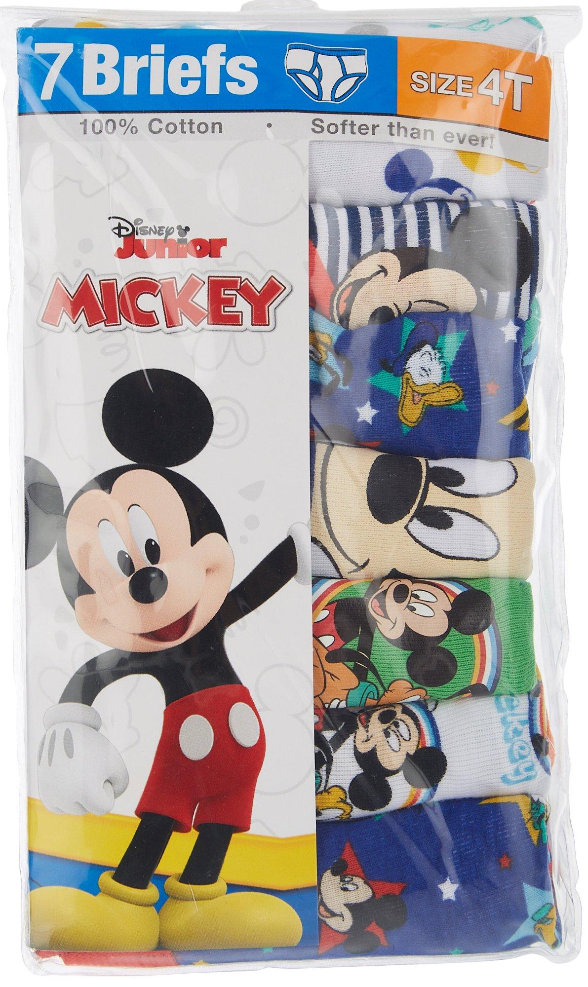 Toddler Boys' Mickey Mouse 7pk Briefs - 4t : Target