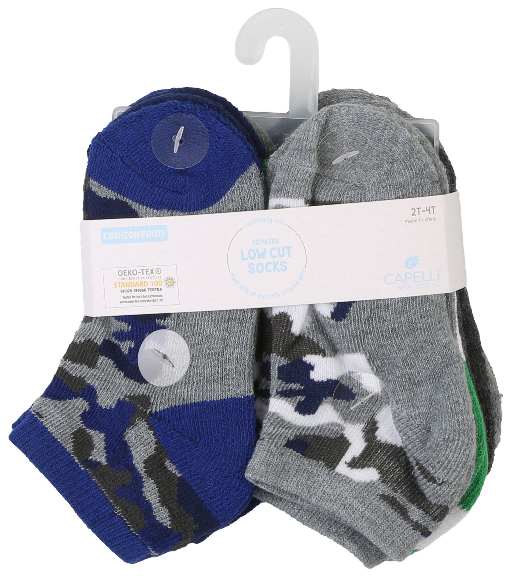 Toddler Boys 10-pk. Camo Print Socks