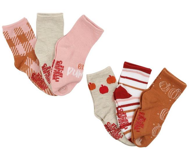 Capelli NY Baby 6-pk. | Solid Harvest Florida Socks Printed And Bealls