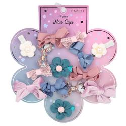 Girls 14pk. Flowers And  Bows Collection Set