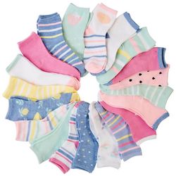 Capelli Toddler Girls 20-pk. Fruit & Stripe Socks