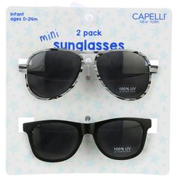 Capelli New York Baby Boys 2 Pk. Mini Sunglasses