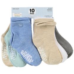 Baby Boys 10-pk. Solid Socks