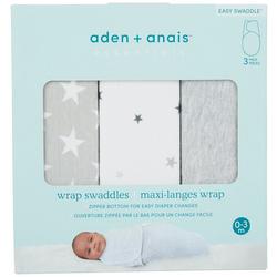 ADEN + ANAIS 3pc. Baby Swaddle Wrap