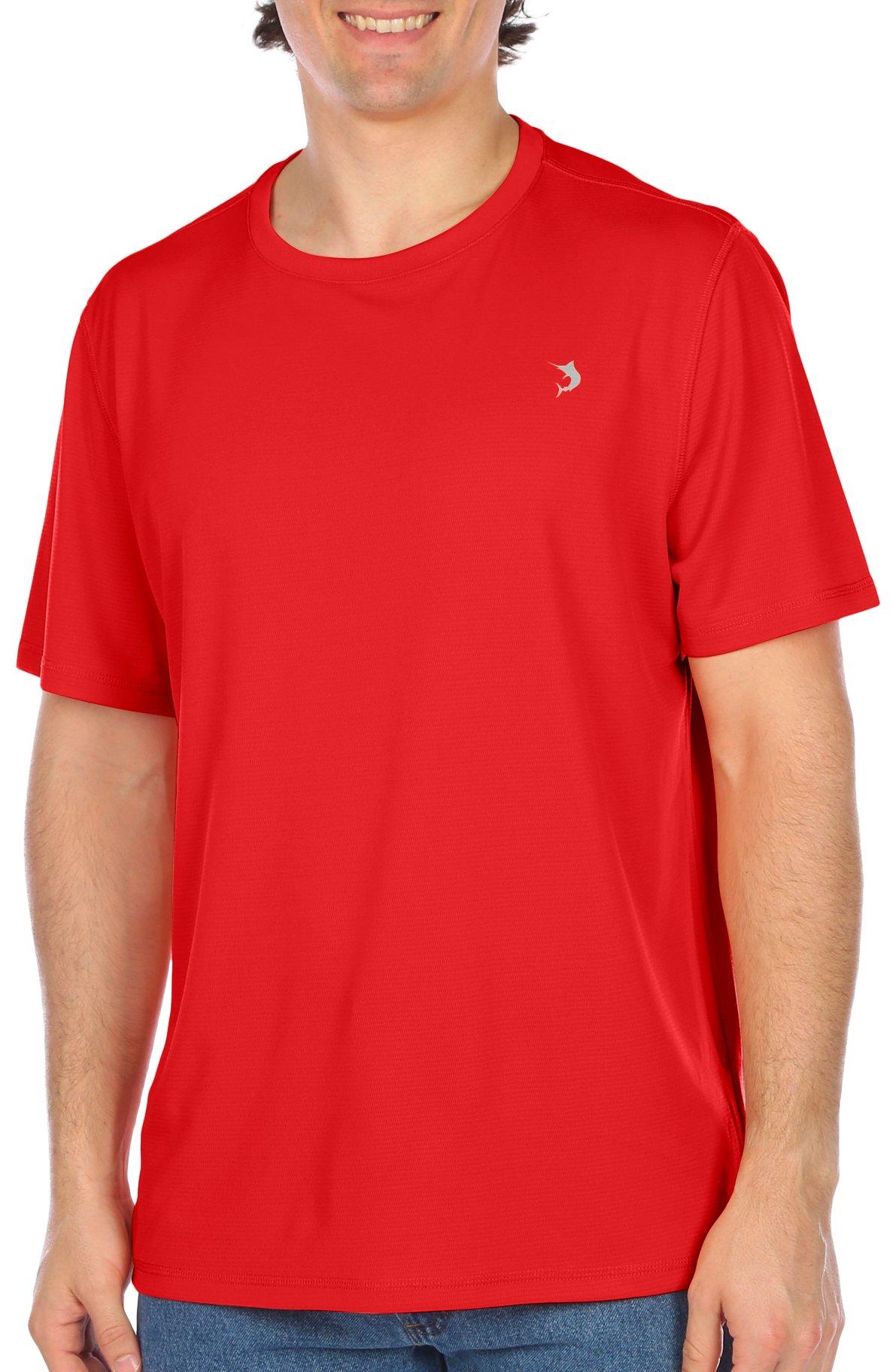 Reel Legends Mens Freeline Solid Short Sleeve T-Shirt - Size S - Beige -  New!