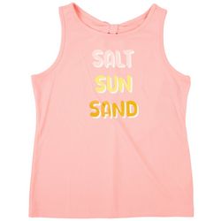 Reel Legends Big Girls Salt Sun Sand Bow Freeline Tank