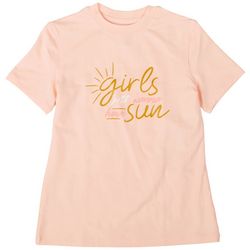 Reel Legends Little Girls Reel-Tec Screen Print T-Shirt