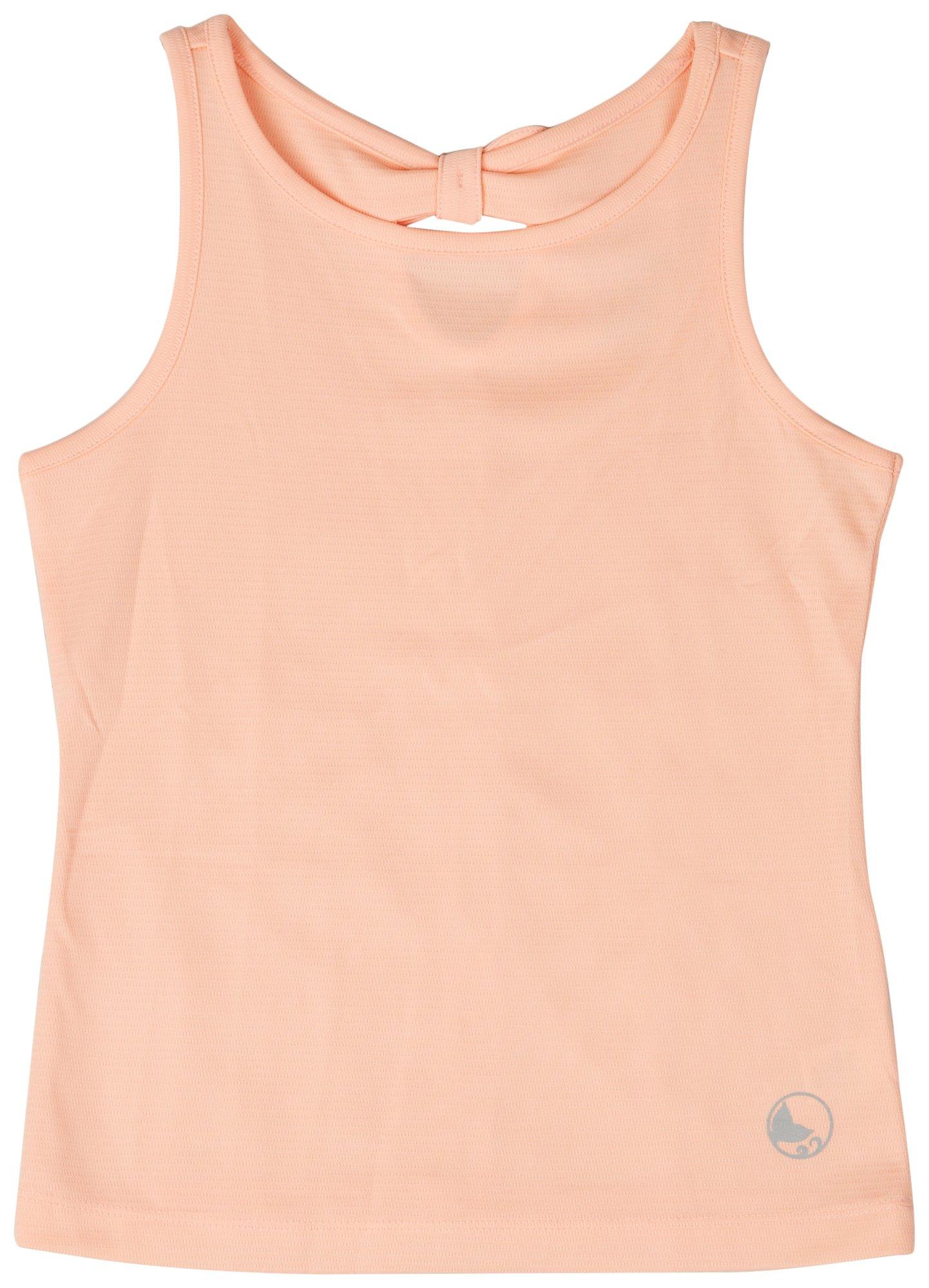 Little Girls Bow Freeline Sleeveless Tank