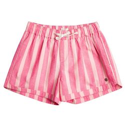 Big Girls Una Mattina Yarn-Dye Striped Shorts