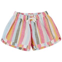 Roxy Little Girls Striped Shorts
