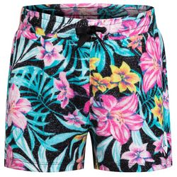 Hurley Big Girls Hacci Hibiscus French Terry Shorts