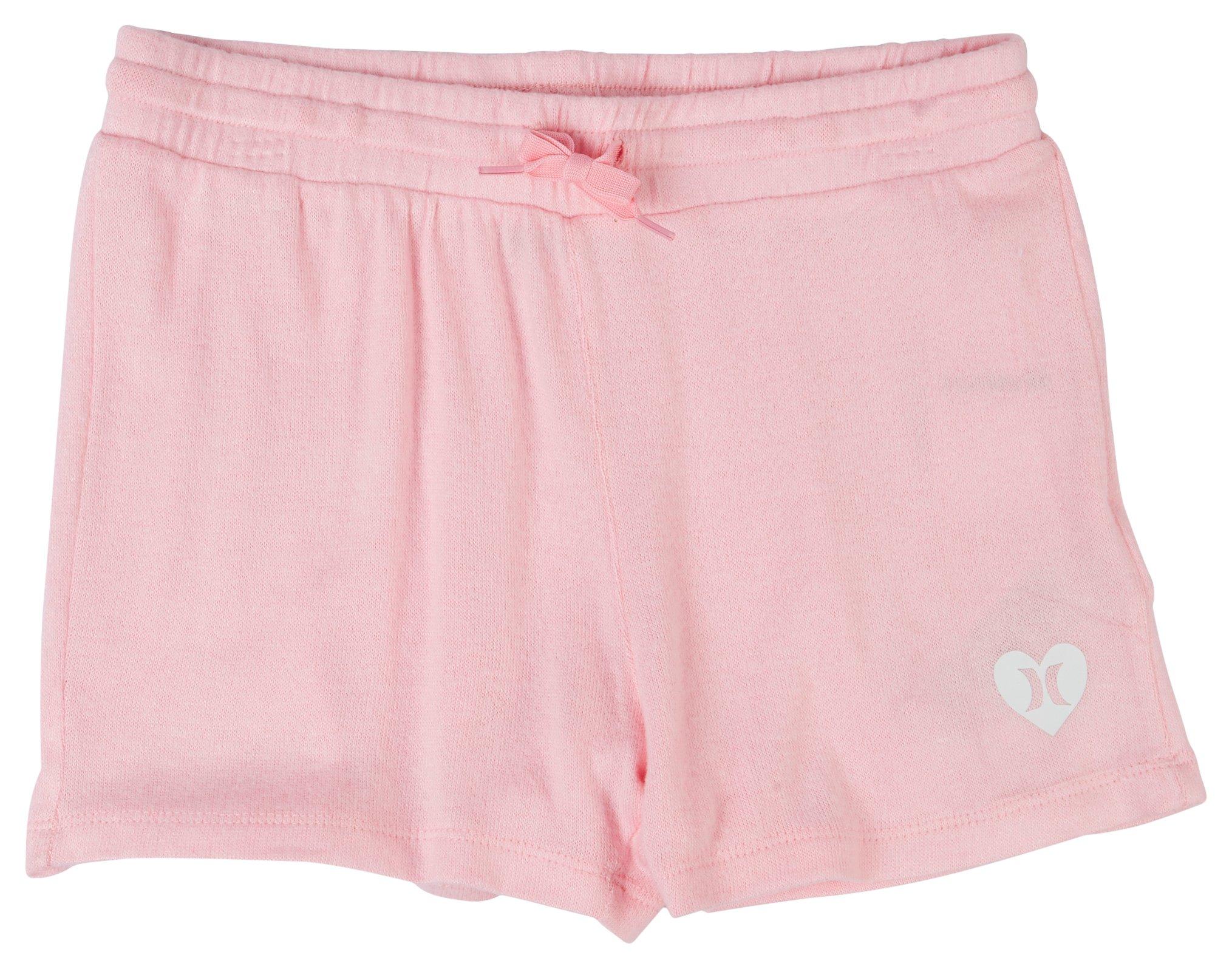 Hurley Big Girls Solid Soft Pull On Shorts