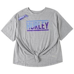 Hurley Big Girls Split Logo Print T-Shirt