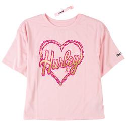 Little Girls Boxy Heart T-Shirt