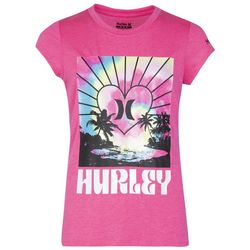 Hurley Big Girls Sunshine Logo Top