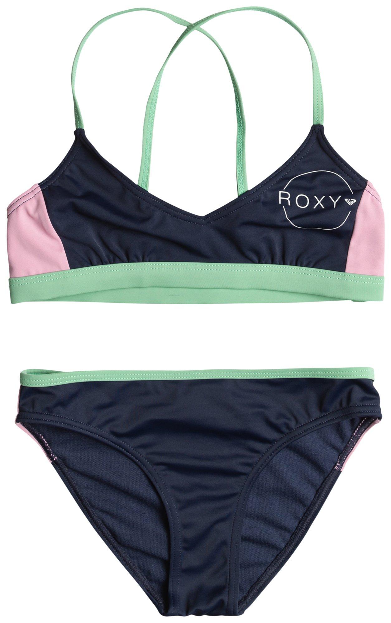 Roxy Big Girls 2-pc. Ilacabo Active Bikini Sets