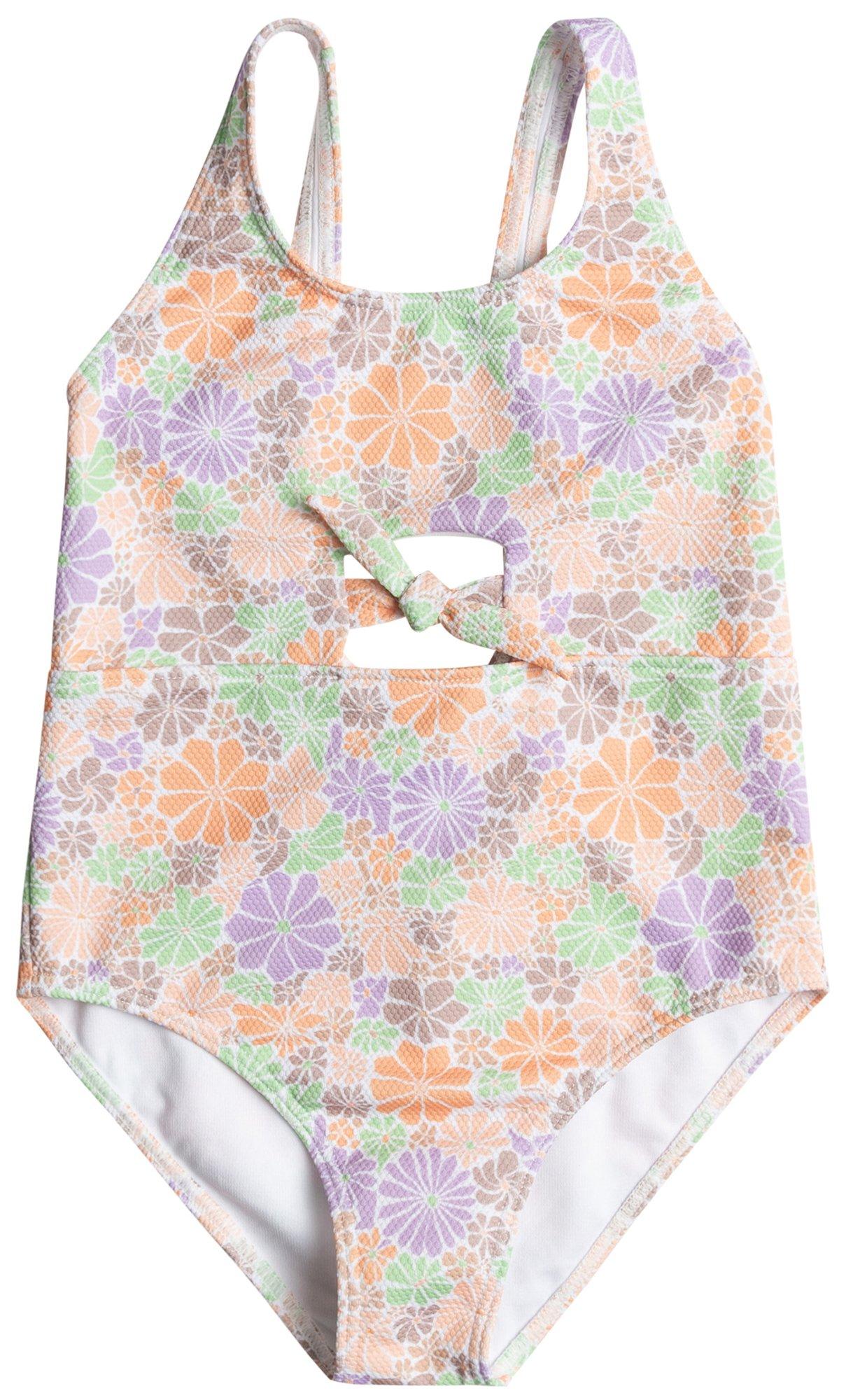 Roxy Big Girls 1-pc. All About Sol Swimsuits